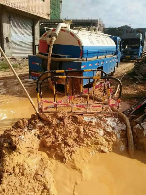 汉滨工地淤泥清淤