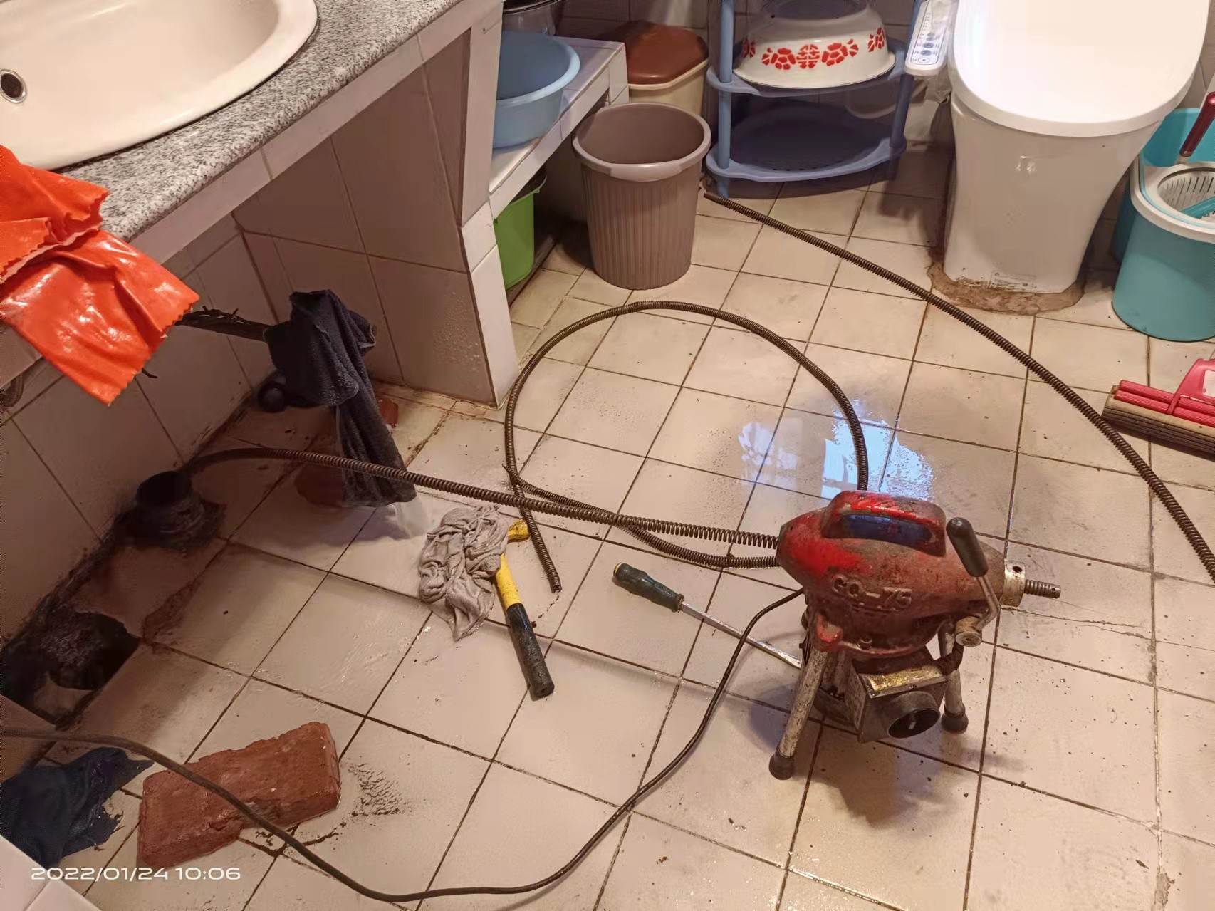 汉滨疏通厨房下水道，地漏疏通