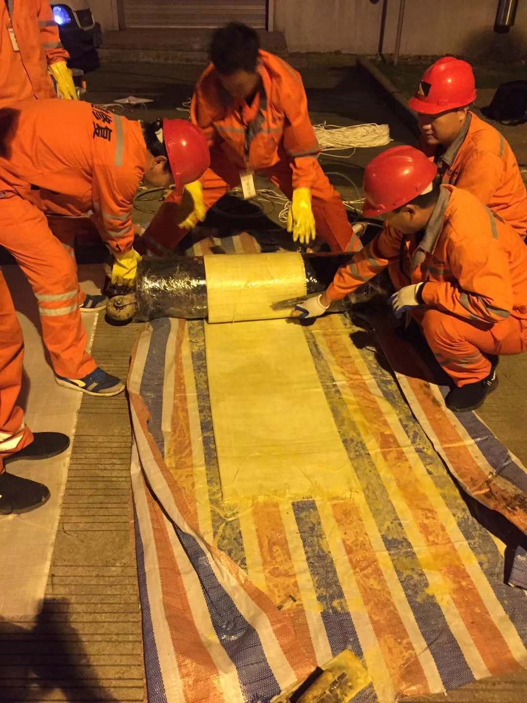 汉滨CIPP局部树脂固化法